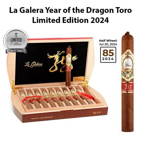 Cigar La Galera Year Of The Dragon Toro - Xì Gà Chính Hãng