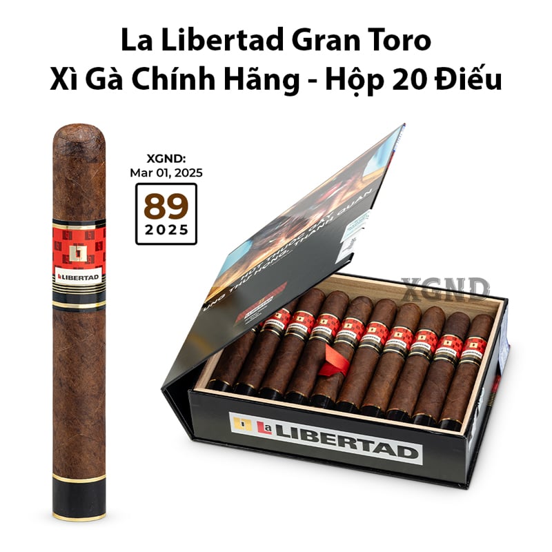 Cigar La Libertad Gran Toro - Xì Gà Chính Hãng