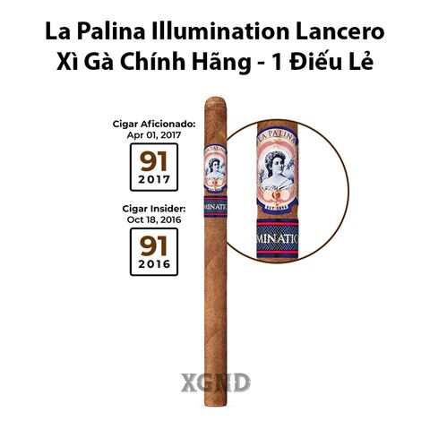 Cigar La Palina Illumination Lancero - Xì Gà Chính Hãng