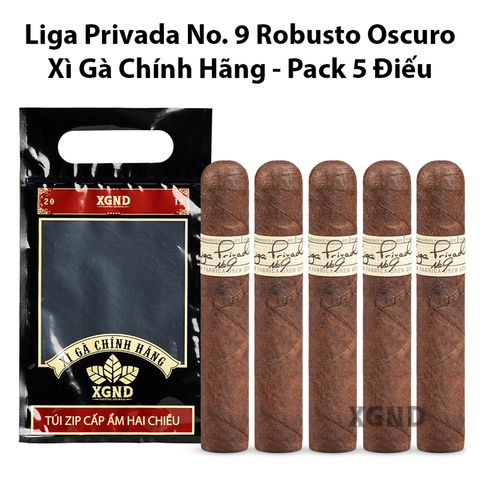 Cigar Liga Privada No 9 Robusto Oscuro - Xì Gà Chính Hãng