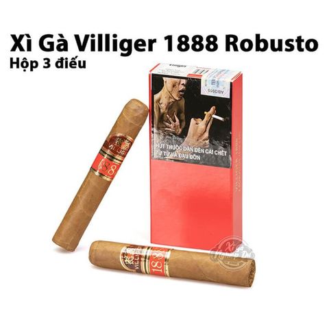 Cigar Villiger 1888 Robusto - Xì Gà Dominica Chính Hãng