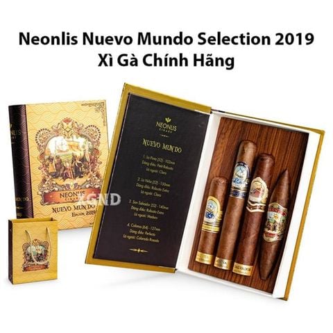 Cigar Neonlis Nuevo Mundo Selection 2019 - Xì Gà Chính Hãng
