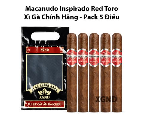Cigar Macanudo Inspirado Red Toro - Xì Gà Chính Hãng