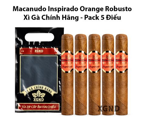Cigar Macanudo Inspirado Orange Robusto - Xì Gà Chính Hãng