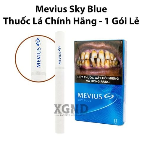 Thuốc Lá Mevius 8 Sky Blue - Thuốc Lá Chính Hãng