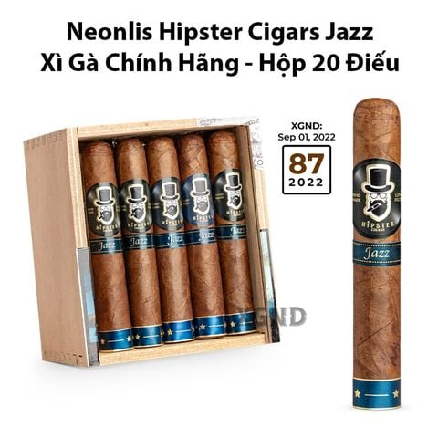 Cigar Neonlis Hipster Cigars Jazz Robusto - Xì gà Việt Nam Chính hãng