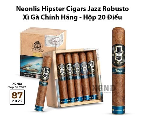 Cigar Neonlis Hipster Cigars Jazz Robusto - Xì gà Việt Nam Chính hãng
