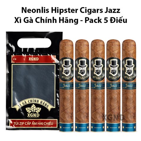 Cigar Neonlis Hipster Cigars Jazz Robusto - Xì gà Việt Nam Chính hãng