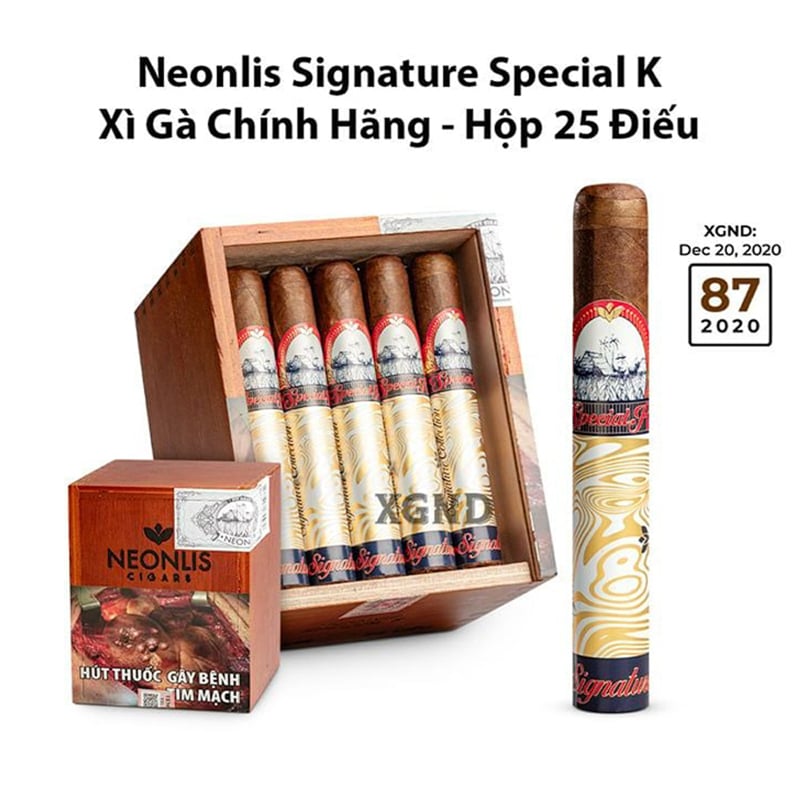 Cigar Neonlis Special K - Xì gà Việt Nam Chính hãng