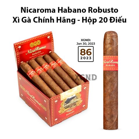 Cigar Nicaroma Habano Robusto - Xì Gà Chính Hãng