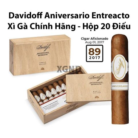 Cigar Davidoff Aniversario Entreacto - Xì Gà Chính Hãng