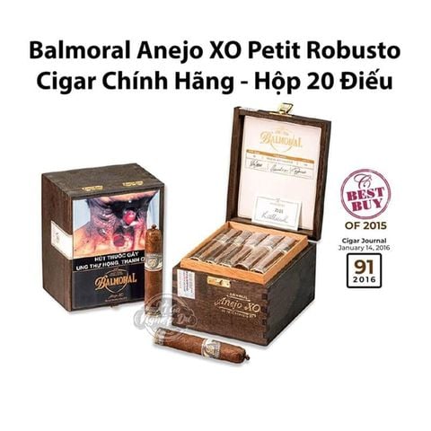 Cigar Balmoral Anẽjo XO Petit Robusto - Xì Gà Dominica Chính Hãng