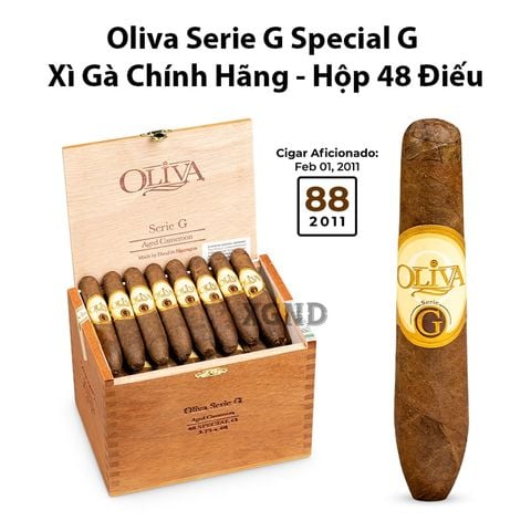 Cigar Oliva Serie G Special G - Xì Gà Chính Hãng