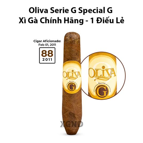 Cigar Oliva Serie G Special G - Xì Gà Chính Hãng