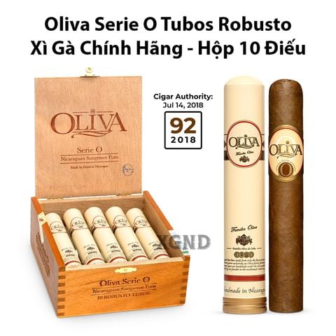 Cigar Oliva Serie O Tubos Robusto - Xì Gà Chính Hãng