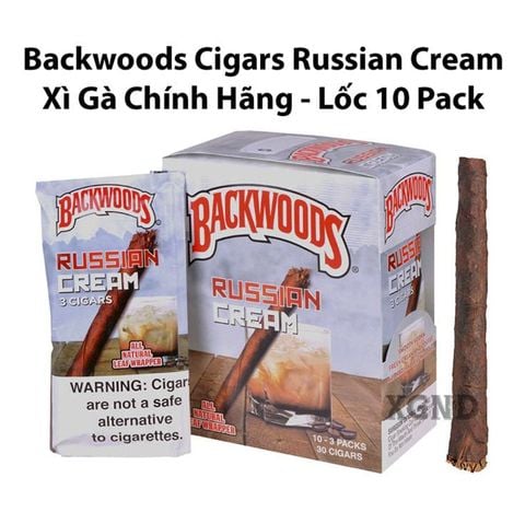 Cigar Backwoods Cigars Russian Cream - Xì Gà Chính Hãng
