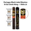 Partagas Black Label Maximo Tube