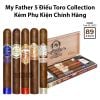 Cigar My Father 5 Điếu Toro Collection Kèm Phụ Kiện