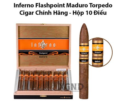 Cigar Inferno Flashpoint Maduro Torpedo - Xì Gà Chính Hãng