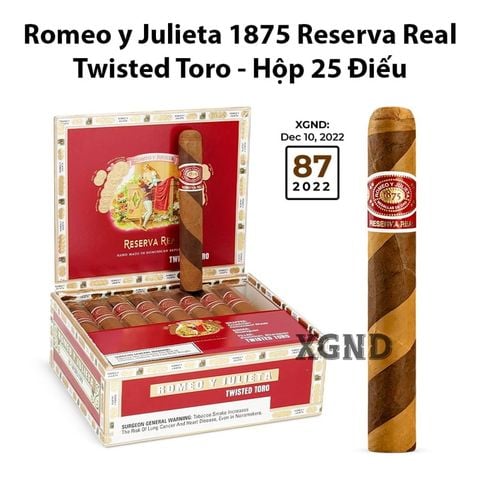 Cigar Romeo y Julieta Reserva Real Twisted Toro - Xì Gà Chính Hãng