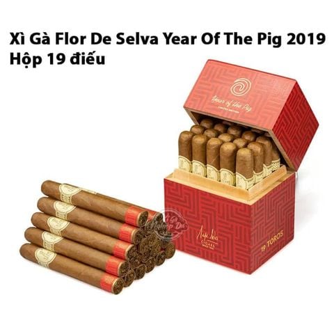 Cigar Flor De Selva Year Of The Pig 2019 Chính Hãng