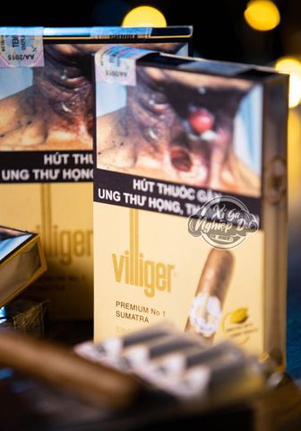 Cigar Villiger Premium No 1 Sumatra - Xì Gà Mini Chính Hãng