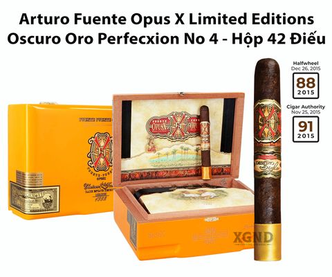 Cigar Arturo Fuente Opus X Limited Editions Oscuro Oro Perfecxion No 4 - Xì Gà Chính Hãng