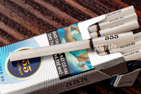 Thuốc Lá 555 State Express Silver 90 - Thuốc Lá Chính Hãng