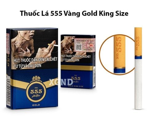 Thuốc Lá 555 Gold King Size - Thuốc Lá Chính Hãng