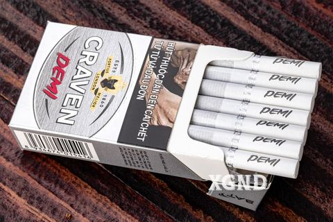 Thuốc Lá Con Mèo Bạc Craven Demi - Thuốc Lá Chính Hãng