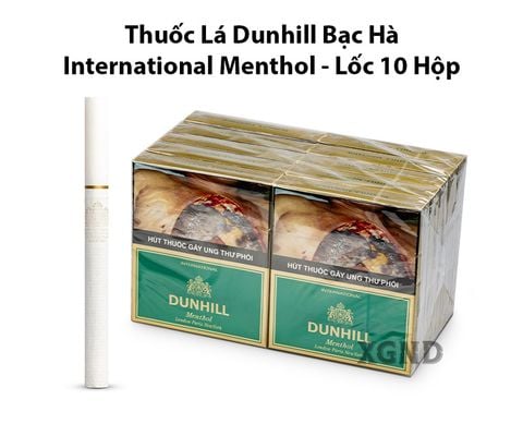 Thuốc Lá Dunhill International Menthol - Thuốc Lá Chính Hãng