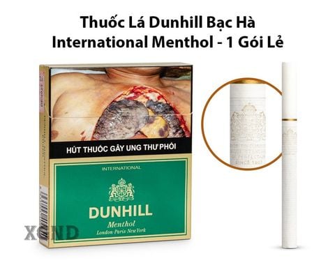 Thuốc Lá Dunhill International Menthol - Thuốc Lá Chính Hãng