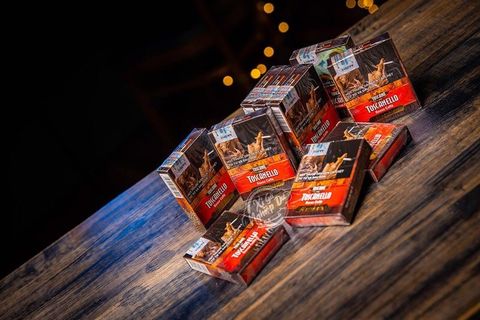 Cigar Mini Toscano Toscanello Rosso Macchiato - Xì Gà Sữa Chính Hãng