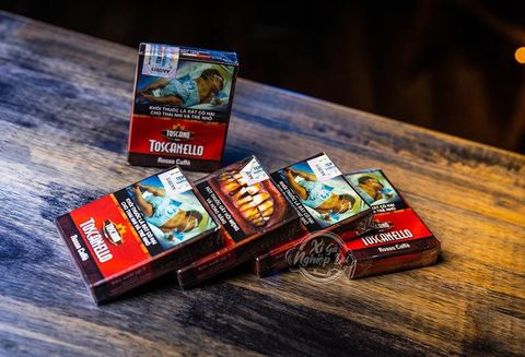 Cigar Mini Toscano Toscanello Rosso Caffè - Xì Gà Sữa Chính Hãng