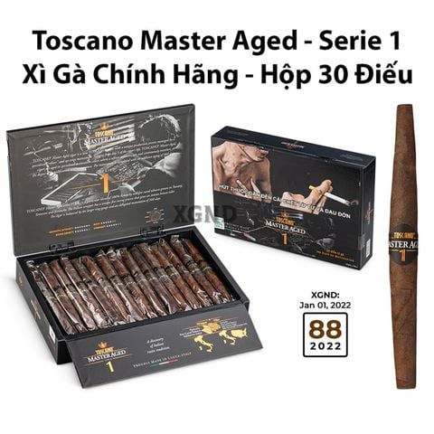 Cigar Toscano Master Aged Serie 1 - Xì Gà Chính Hãng