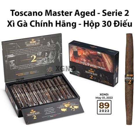 Cigar Toscano Master Aged Serie 2 - Xì Gà Chính Hãng