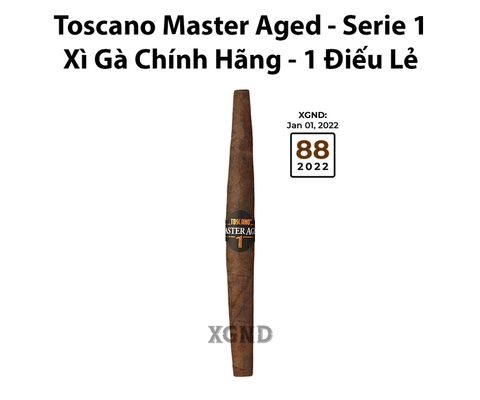 Cigar Toscano Master Aged Serie 1 - Xì Gà Chính Hãng