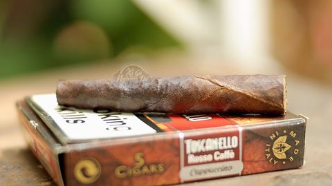 Cigar Mini Toscano Toscanello Rosso Caffe Cappuccino - Xì Gà Sữa Ý Chính Hãng