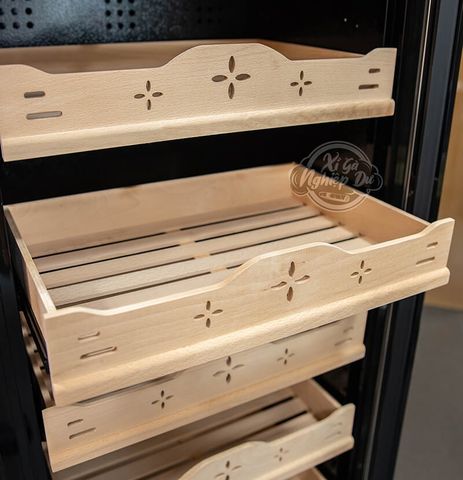 Tủ Ủ Xì Gà Chuyên Dụng JF-120C - Humidor Điện Tủ Bảo Quản Xì Gà