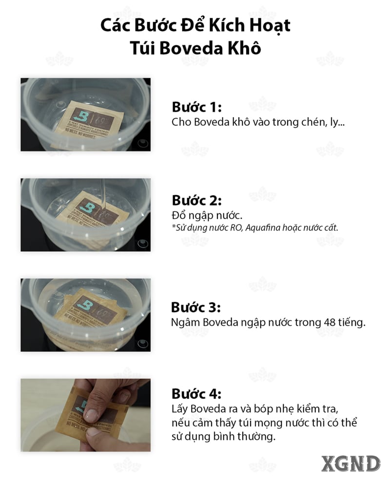Túi Giữ Ẩm Xì Gà Boveda