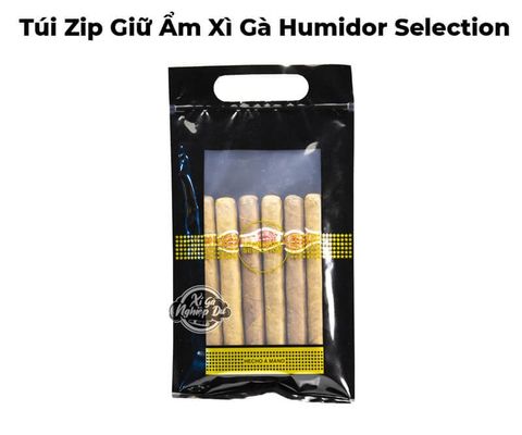 Túi Zip Cấp Ẩm Xì Gà Humidor Selection - Phụ Kiện Bảo Quản Xì Gà