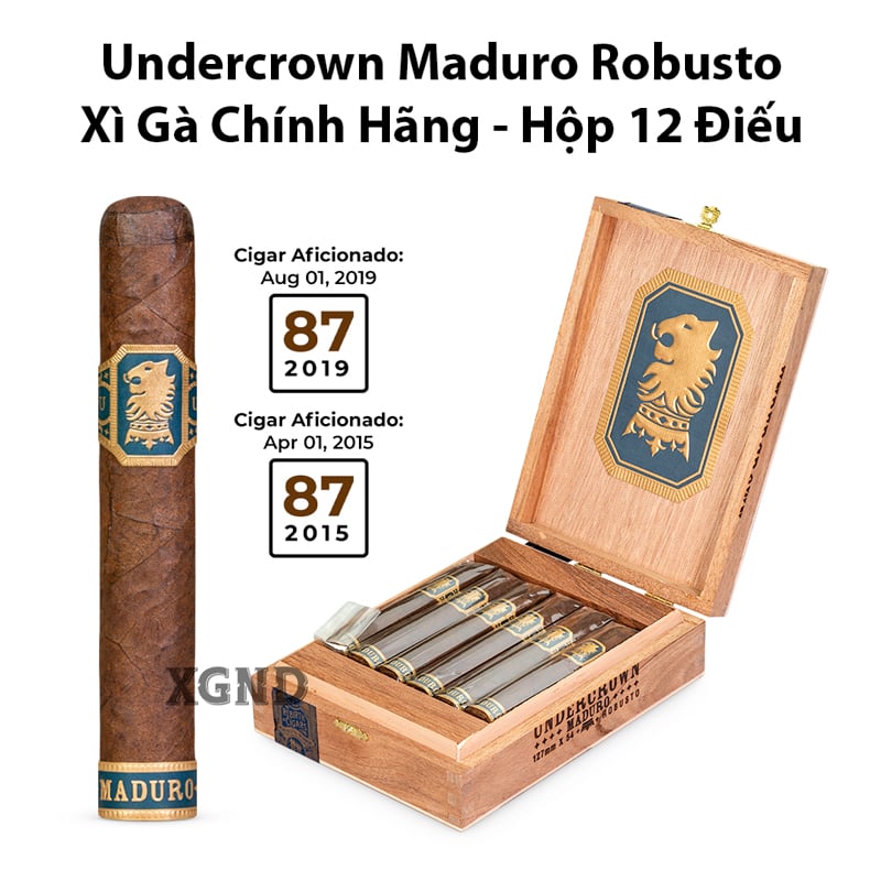 Cigar Liga Undercrown Maduro Robusto - Xì Gà Chính Hãng