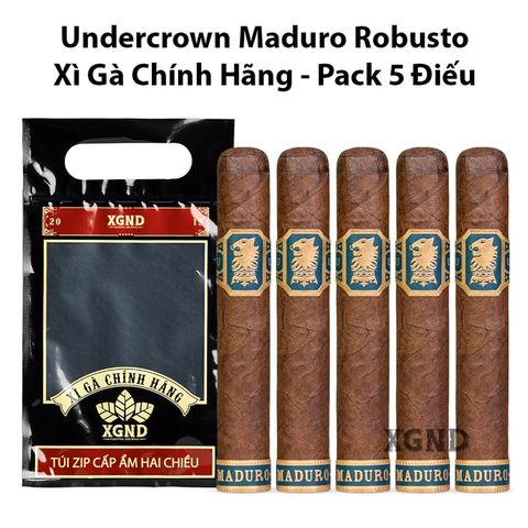 Cigar Liga Undercrown Maduro Robusto - Xì Gà Chính Hãng