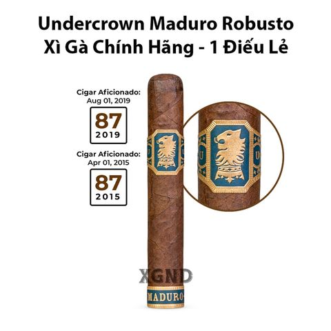 Cigar Liga Undercrown Maduro Robusto - Xì Gà Chính Hãng