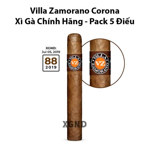 Cigar Villa Zamorano Corona - Xì Gà Honduras Chính Hãng