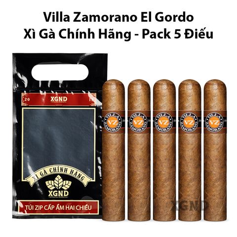 Cigar Villa Zamorano El Gordo - Xì gà Honduras Chính hãng