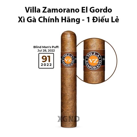 Cigar Villa Zamorano El Gordo - Xì gà Honduras Chính hãng