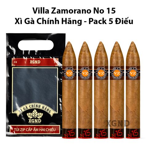 Cigar Villa Zamorano No 15 - Xì Gà Honduras Chính hãng