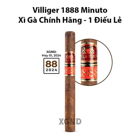 Cigar Villiger 1888 Minuto - Xì Gà Dominica Chính Hãng