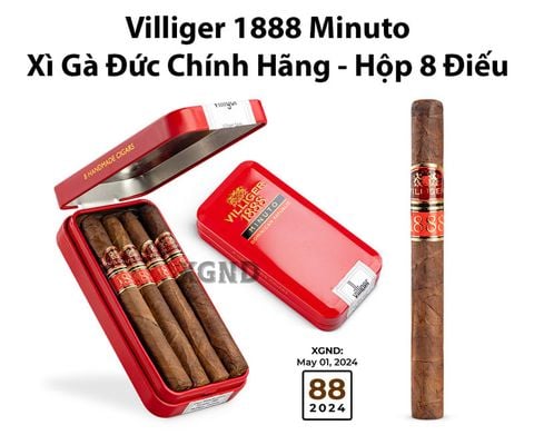 Cigar Villiger 1888 Minuto - Xì Gà Dominica Chính Hãng